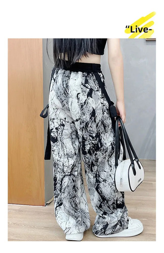 Pantalones Anchos Antimosquitos De Seda Helada De Verano Par