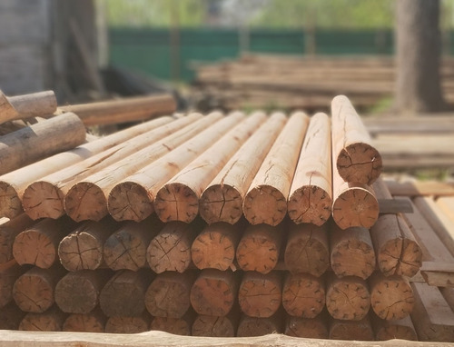 Postes Palos Para Cabaña