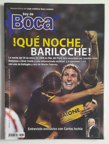 Revista Soy De Boca 31 Martin Palermo Boca 2 River 0 2008