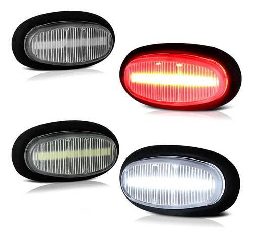 Para Ford Raptor Pieza Blanco Rojo Led Delantero Trasero Luz