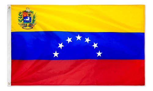 Danf Bandera De Venezuela De 7 Estrellas, 3 Pies X 5 Pies, B