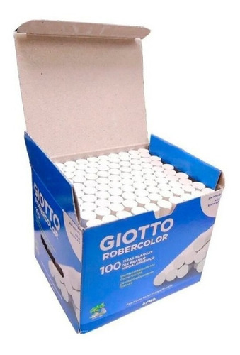 Tizas Giotto Robercolor X 100 Blancas Hipoalergenicas