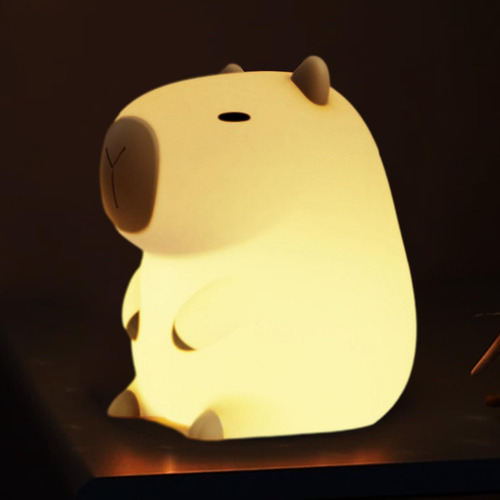 Linda Lámpara De Noche Con Forma Capybaralinda Luz Nocturna