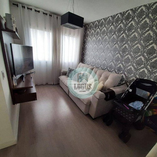 Imagem 1 de 22 de Apartamento No Residencial San Marco Com 62m² Composto 2 Dormitórios Com Planejados 1 Suíte, À Venda Por R$ 320.000,00 - Independência - Sbc/sp - Ap1889