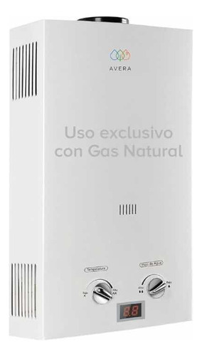 Calentador De Agua Instantáneo Avera Para Una Regadera 6lts