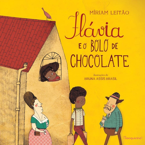 Livro Flávia E O Bolo De Chocolate - Capa Dura