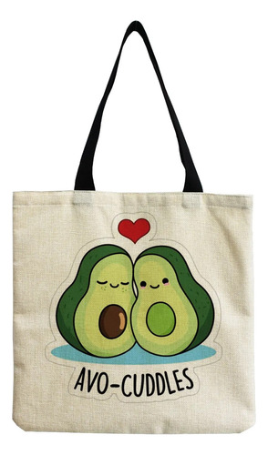 Bolsa De Compras Con Fruta De Aguacate, Bolsa Ecológica Para