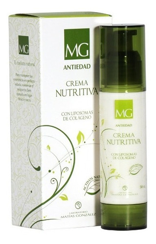 Crema Nutritiva Anti Edad Nutrición Matías González