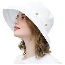 Comprar Sombrero De Algodón De Ala Ancha Para Mujer Upf50+