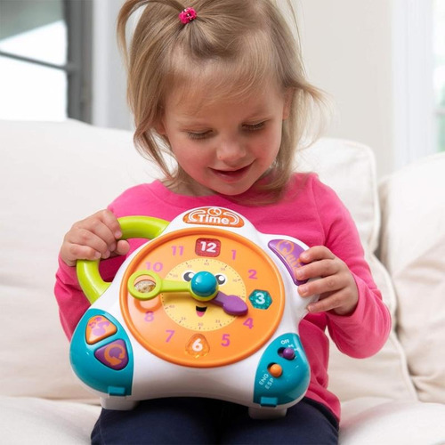 Reloj De Aprendizaje Bilingüe Little Learner Para Niño