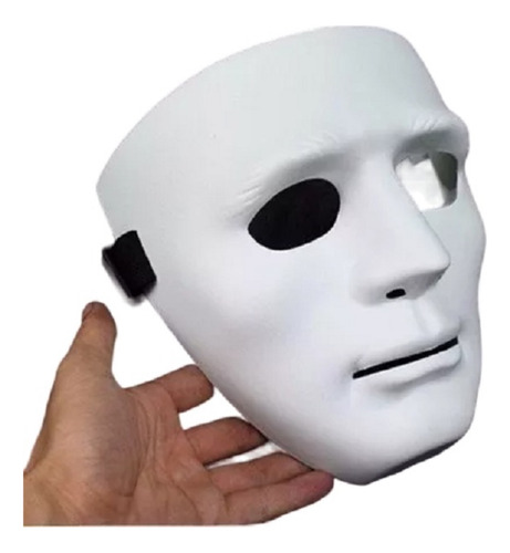 Máscara Blanca Sin Expresión Teatro Halloween 31 Octubre