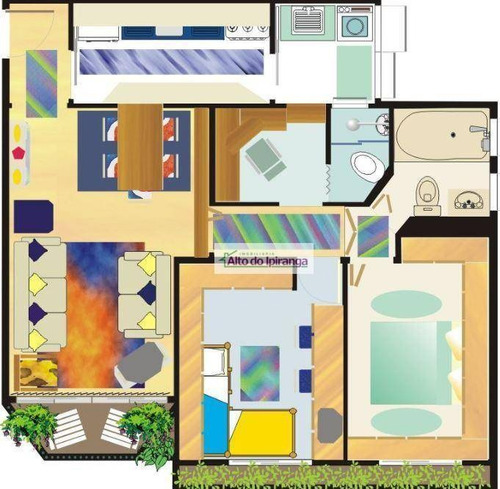 Apartamento À Venda, 73 M² Por R$ 520.000,00 - Vila Gumercindo - São Paulo/sp - Ap4553