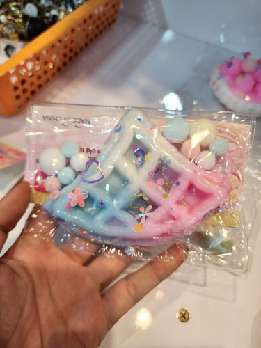 Squishy Jelly Kwaii Glitter Anti-stress Fidget Toy Novo