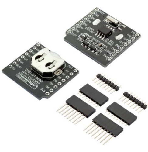 Wemos Rtcc Ds1307 Reloj/clock Comp Microcont Pack 2 Unidades