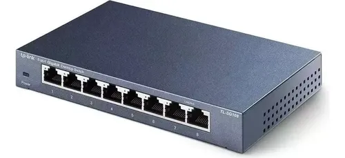 Switch TP-Link TL-SG108 de 8 Puertos Gigabit para Escritorio - imagen 2