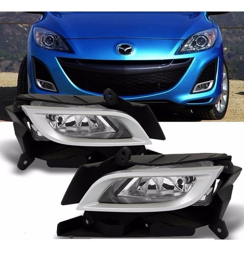 Mazda3 / Mazda 3 2.5l L4 2010 - 2011 Par De Faros Antiniebla