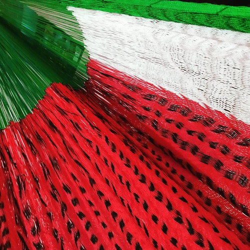 Hamaca Yucateca Sandía Matrimonial By Mayanshop Envío Gratis