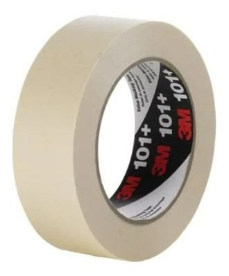 30 Pz - 3m Cinta Masking Tape Modelo 101+ 24mm X 50m