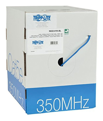 Cable De Red Cat5e Tripp Lite 350 Mhz 1000 Ft.