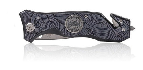 Cuchillo Unisex Navaja Negro Haka Honu