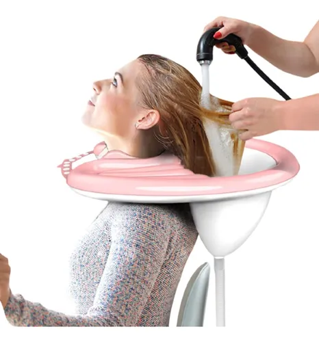 comprar Cuenco Inflable Para Champú Bandeja Portátil Para Lavar Cabe