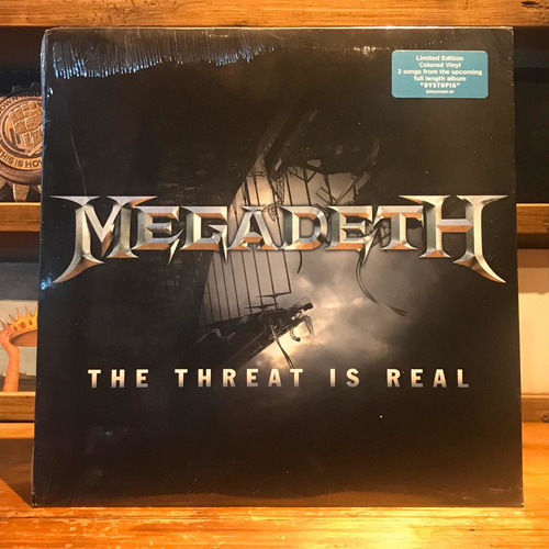 Megadeth The Threat Is Real Edicionvinilo 12 Pulgadas