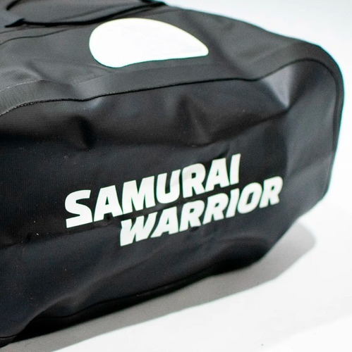Imagen 8 de 10 de Mochila Moto Estanco Impermeable 33/55 Lts Samurai Warrior
