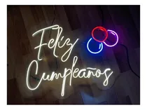 Comprar Letrero En Acrílico Con Luz Led Neón Feliz Cumpleaños
