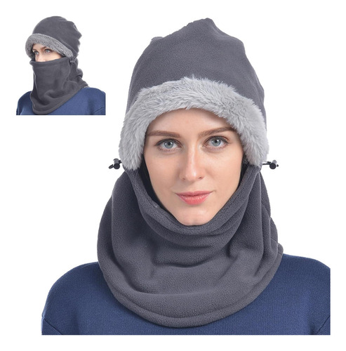Pasamontañas Invierno, Gorro Cálido A Prueba Viento Invierno