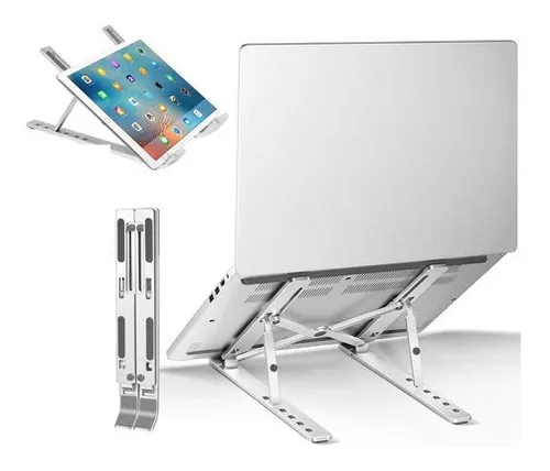 Soporte Para Notebook Plegable Y Compacto Aluminio