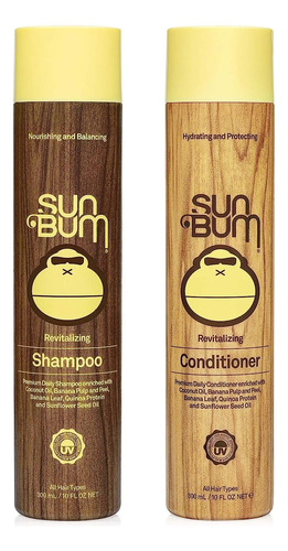 Sun Bum Sun Bum Champu Y Acondicionador Revitalizante Vegano