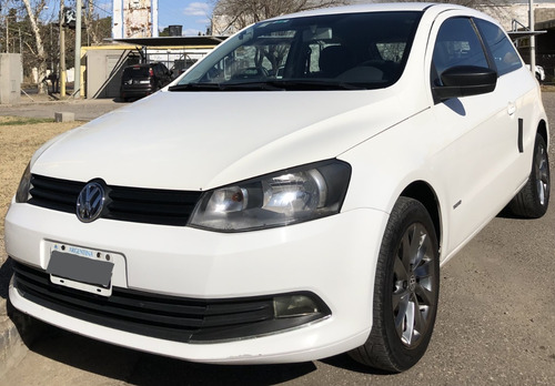 Imagen 1 de 15 de Volkswagen Gol Trend 1.6 Pack I 2014 95.000 Km. Blanco 3p