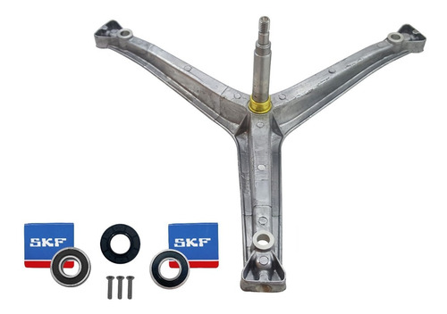 Kit Eje Soporte Tambor Drean Blue 6.06 Ruleman Skf Original