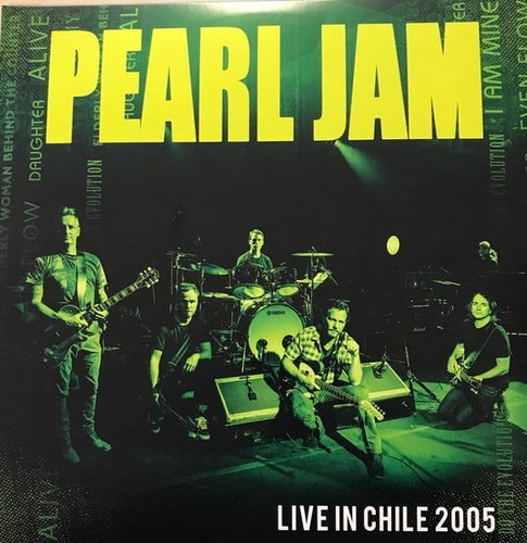 Vinilo Pearl Jam Live In Chile 2005 ( Eshop Big Bang Rock )