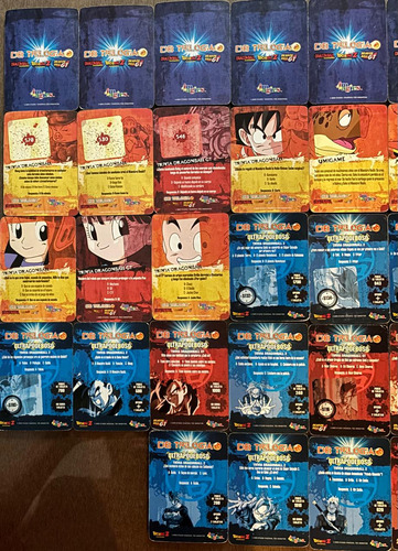 46 Tarjetas De La Trilogía Imagics De Dragon Ball (Usado)