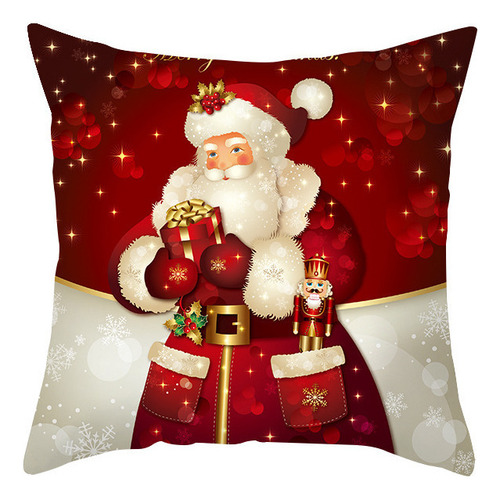 Funda Decorativa De 9 Piezas For Sofá Navideño