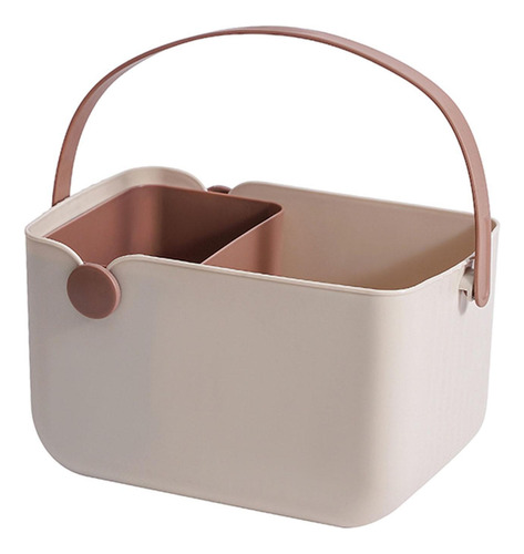 Bolsa De Almacenamiento Para Ducha, Cesta Abierta, Beige