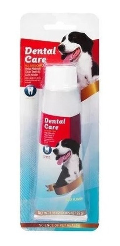 Crema Dental Para Perro Gato Aseo Para Mascotas Sabor Carne