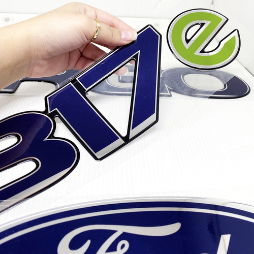 Kit Completo Emblemas Adesivo Ford Cargo + 1317e + Cummins