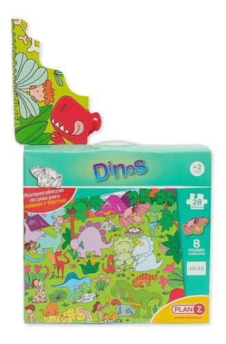 Puzzle Gigante Dinos 28 Pzs- Plan Z