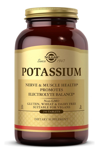 Solgar Potassium - Unidad a $1124