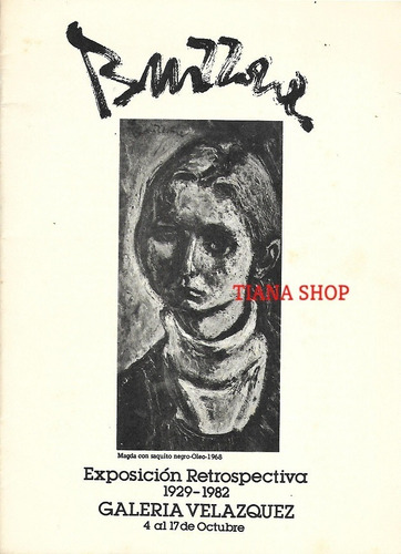 Catálogo Muestra Alberto Bruzzone _1929-1982_susana Est Soba