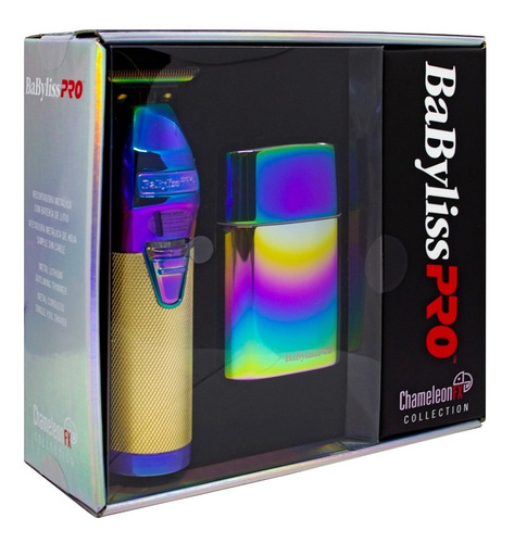 Babyliss Pro Trimmer Afeitadora Chameleon Fx Barbería 6c