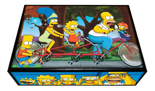 The Simpsons: Caixa Porta Joia Relógios Maquiagem Maq Tattoo