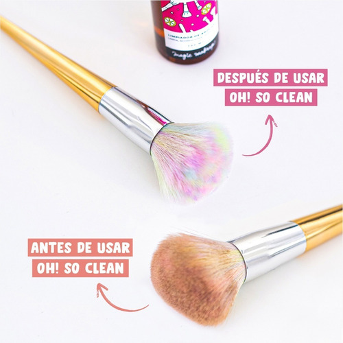 Imagen 5 de 10 de Pack Limpiador Instantáneo De Brochas - Oh! So Clean