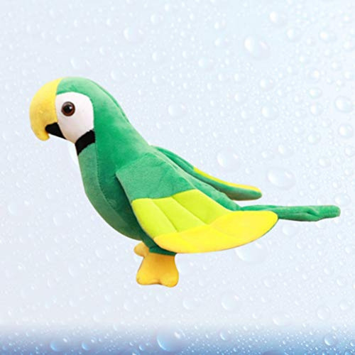 Imagen 6 de 9 de Nuobesty Figuras De Pjaros De Peluche De Loro Realistas Figu