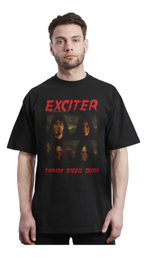 Exciter - Trash Speed Burn - Metal - Polera