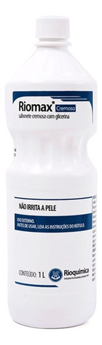 Sabonete Cremoso Com Glicerina Ph Neutro 1l Riomax