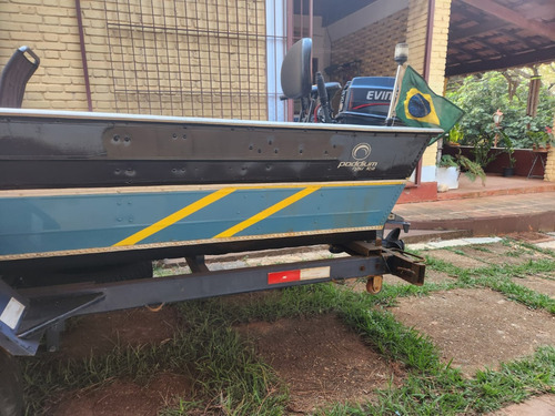 Barco De Alumínio Squalus Tibagi 6m 25 Hp