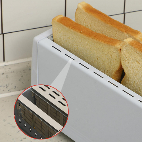 Torradeira De Pão Máquina De Café Da Manhã 4 Fatias Para